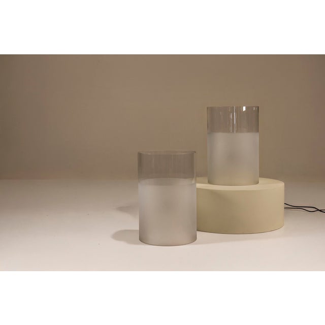 Mid-Century Modern Fatua Table Lamps by Guido Rosati for Fontana Arte, Italy, 1970s, Set of 2 For Sale - Image 3 of 14