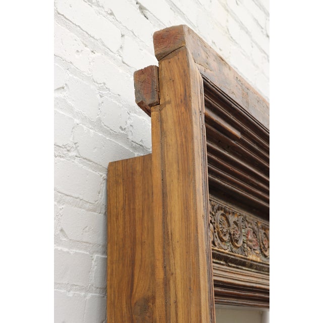 1910s Hand Carved Wood Door Frame Chairish