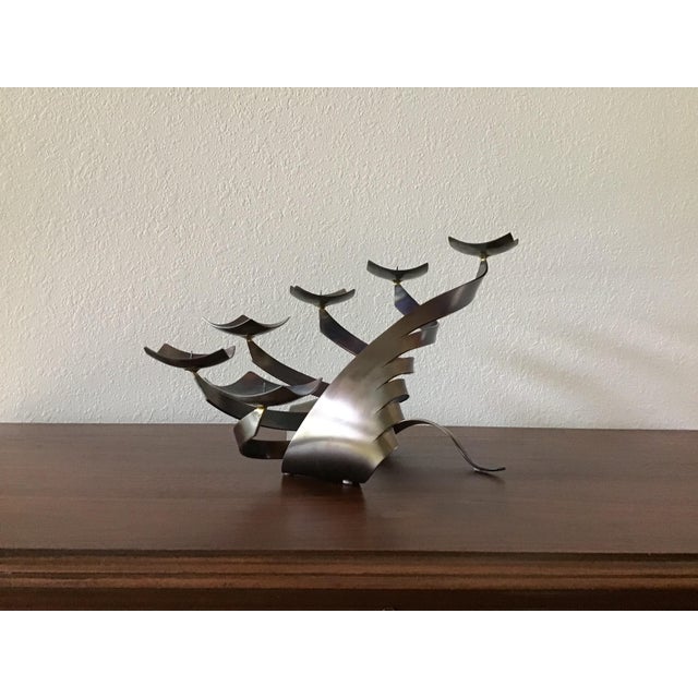 1960s Vintage Ferart Six Tier Candle Holder For Sale - Image 5 of 10