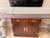 Up for your consideration is a stunning 1970s military-inspired Campaign style dry bar / buffet server cabinet...