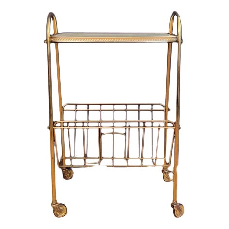 Mobile Newspaper Holder, 1960s For Sale