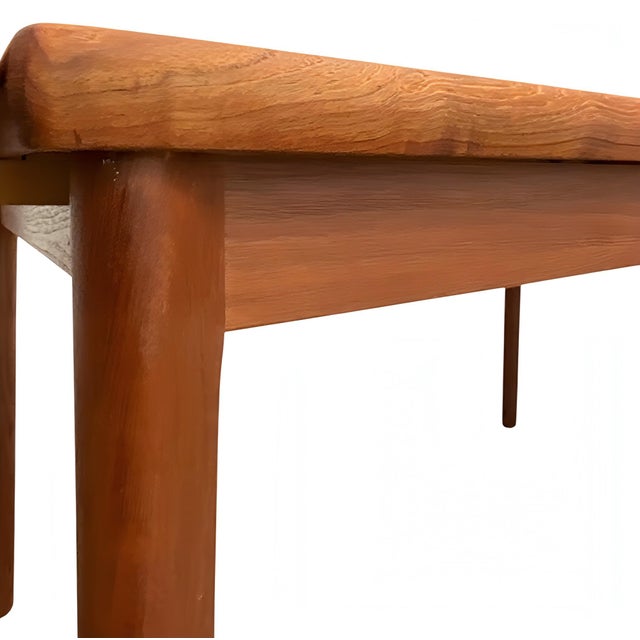 Vintage Danish Extendable Teak Dining Table, 1960s For Sale - Image 12 of 18