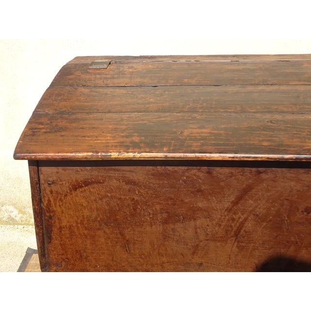 Wood Vintage Brown Oak Dish Drainer For Sale - Image 7 of 18