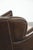 Dark Brown Armchair in Cowhide with a Reversible Kelim Seat Cushion For Sale - Image 14 of 17