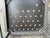Vintage Industrial Metal Office Chair With Green Upholstery For Sale - Image 12 of 14