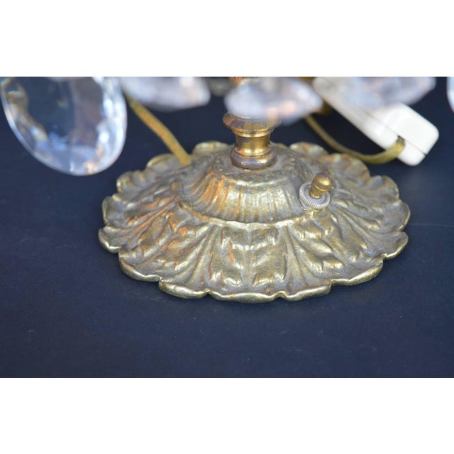 Metal Crystal Geraldos - a Pair For Sale - Image 7 of 8