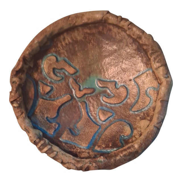 F-002 1970s Mid-Century Danish Brutalist Studio Stoneware Sculpture - F-010 For Sale