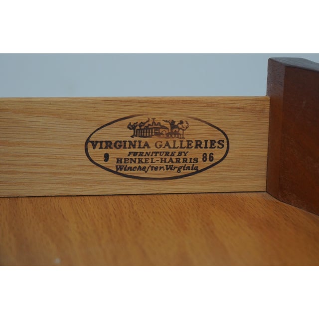 Henkel Harris Spnea Blockfront Mahogany Chest For Sale - Image 11 of 12