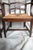 Brown Pair Dutch Rush Seat Wood Arm Chairs For Sale - Image 8 of 12