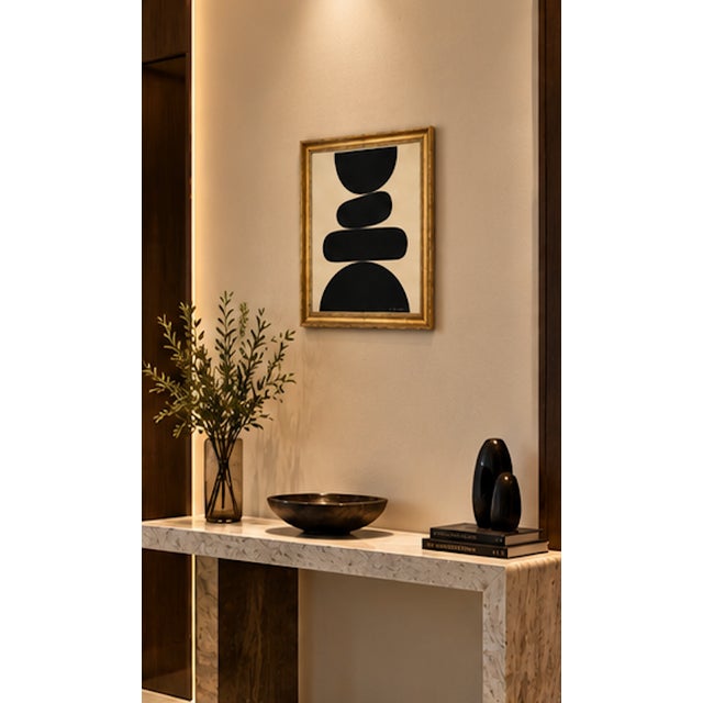 Title Layers of Time, Framed Modern Painting by Bryan Boomershine For Sale In Palm Springs - Image 6 of 8