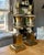 American Late 20th Century Classical Heavy Brass Urn and Pedestal Lamps - a Pair For Sale - Image 3 of 9