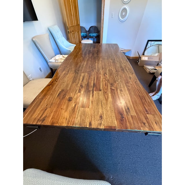 Live Edge Table or Large Desk For Sale - Image 10 of 11