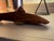 Vintage Hand-Carved Wood Shark Folk Art Sculpture For Sale - Image 4 of 16