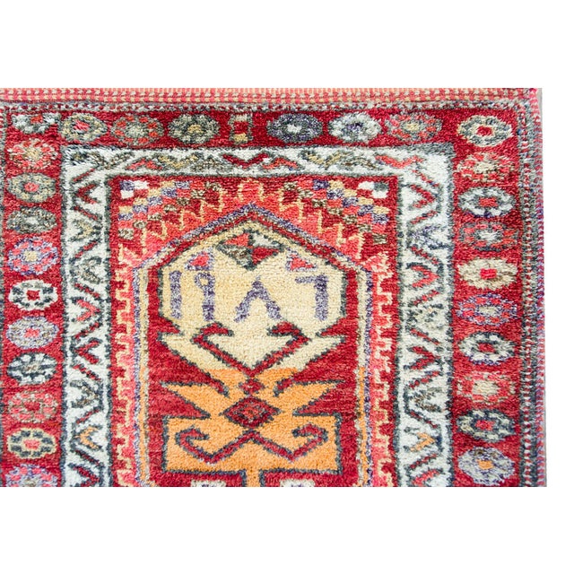 Vintage Turkish Konya Runner For Sale In Chicago - Image 6 of 10