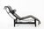 2000 - 2009 Cassina Lc4 Black Leather Chaise Lounge Chair by Le Corbusier 2006 For Sale - Image 5 of 13