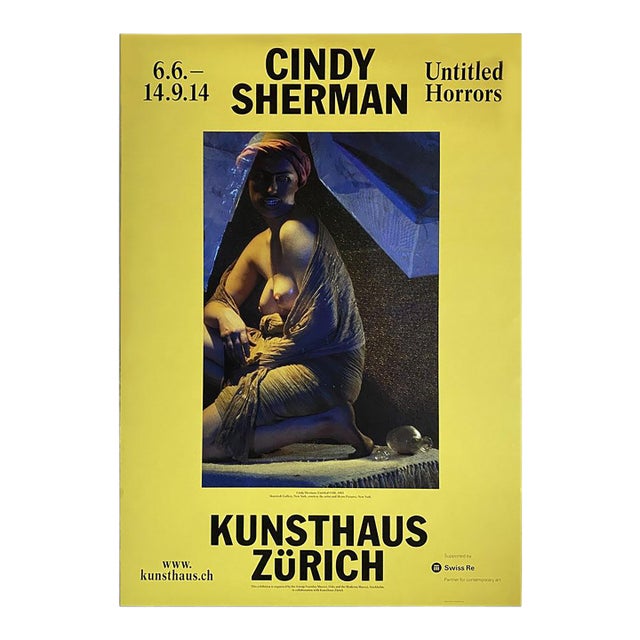 Cindy Sherman Untitled Horrors Official Exhibition Poster For Sale