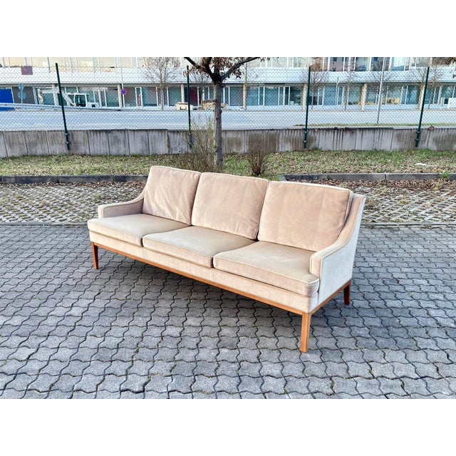 Mid-Century Modern Mohair Sofa by Rudolf Glatzel for Kill International, 1960s For Sale - Image 3 of 13