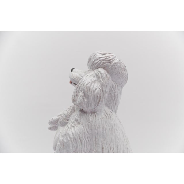Vintage Italian Ceramic Poodle, 1960s For Sale - Image 11 of 14