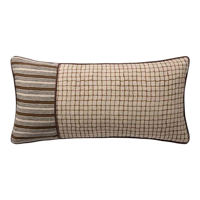 Brown Lumbar Pillow For Sale