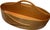 American Vintage Shaker Workshop Cherry Oval Divided Tray For Sale - Image 3 of 7