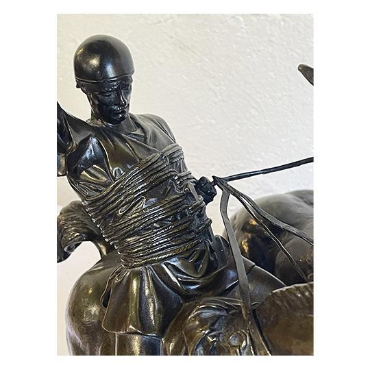 Emmanuel Fremiet, Cocher Romain, Bronze For Sale - Image 8 of 10