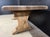 Brown Vintage Farmhouse Dining Table in Bleached Oak, 1920 For Sale - Image 8 of 17