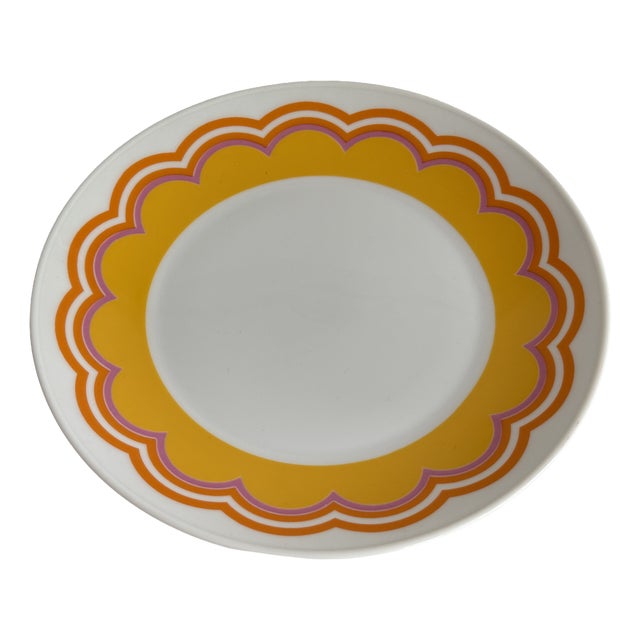 Breakfast Plate by Hans-Theodor Baumann for Rosenthal, Germany, 1970 For Sale