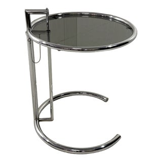 Adjustable Side Table by Eileen Gray for Vereinigte Werkstätten, 1970s For Sale