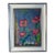 Abstract Mini Painting Midnight Garden by Elia Framed For Sale