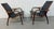 Swedese Mobler Mid-Century Swedish Modern Lamino Walnut Lounge Chairs - Set of 2 For Sale - Image 4 of 8