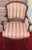 Charles X Style Wooden Armchair with Fabric Upholstery, 1960s, in Very Good conditions. Designed 1960 to 1969 I have...