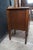 Antique Walnut Dressing Table Vanity Desk W Trifold Mirror 68" For Sale - Image 12 of 12