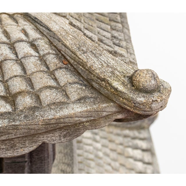 Large Cast Stone Pagoda Garden Ornament Chairish