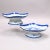 Chinese Export Porcelain Crested Blue Fitzhugh Tazzas- The Kiddell or Alexander Family For Sale - Image 11 of 11