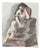 After Pablo Picasso, Woman at the Fountain, 1921, Chalk on Paper For Sale