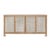 Matthew Izzo Home - Sofia Cerused Oak Caned Four Door Cabinet For Sale In New York - Image 6 of 6