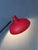 Red Vintage Red Anvia Floor Lamp by J.J.M. Hoogervorst For Sale - Image 8 of 13