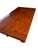 1970s Solid Wood Trestle X Brace Leg Table For Sale - Image 12 of 12