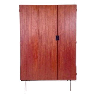 Vintage KU10 Wardrobe by Cees Braakman for Pastoe, 1950s For Sale