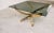 Gold Italian Brass and Smoked Glass Coffee Table, 1970s For Sale - Image 8 of 11