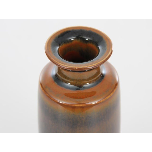 Rörstrand Mid-Century Modern Ceramic Long Vase by Carl-Harry Stalhane for Rorstrand, 1960s For Sale - Image 4 of 6
