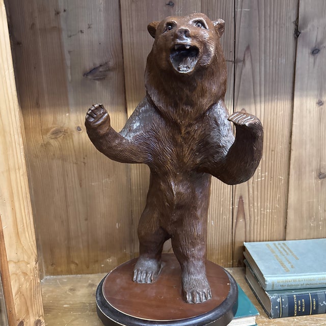 Black Forest Standing Bear For Sale - Image 4 of 4