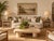 Beautiful pair of vintage coastal end tables featuring thick woven rattan frames with a distressed whitewashed finish,...