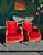 Henredon Traditional Cranberry Velvet Lounge Chair Pair For Sale - Image 11 of 13