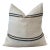 100% Belgian Linen Auburn Pillow Cover With Hidden Zipper For Sale