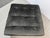 Scheiber Design Group Tufted Ottoman, Charcoal For Sale In San Francisco - Image 6 of 16