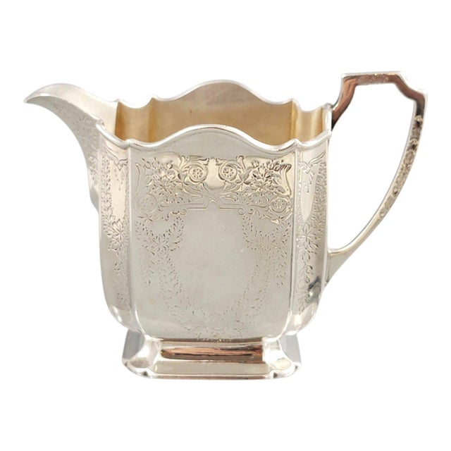 Victorian Sterling Silver Tea Service from Atkin Brothers, Sheffield, 1892, Set of 4 For Sale - Image 6 of 18