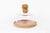 Carl Auböck cheese dome, Austria, 1960s. The height given applies to the height of the glass cover. The height including...