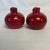 1970s 1976 Vintage Boho Chic Farmhouse Red Beet Salt and Pepper Shakers - A Pair. For Sale - Image 5 of 7