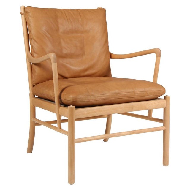 PJ149 Colonial Chair in Ash attributed to Ole Wanscher For Sale - Image 9 of 9